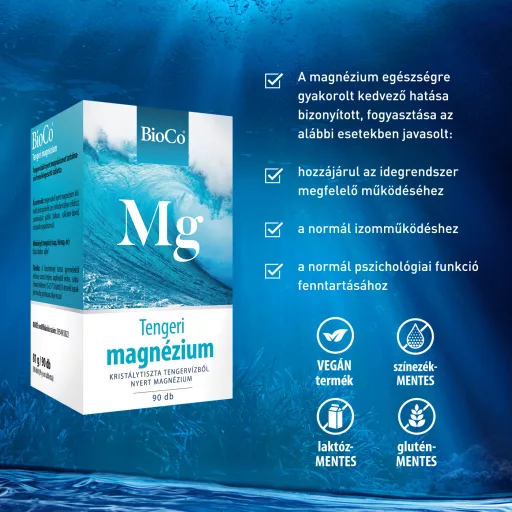 BioCo Tengeri magnézium tabletta 90 db