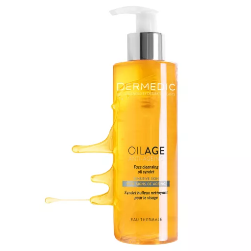 Dermedic Oilage arctisztító a bőr öregedés késleltetésére 200 ml