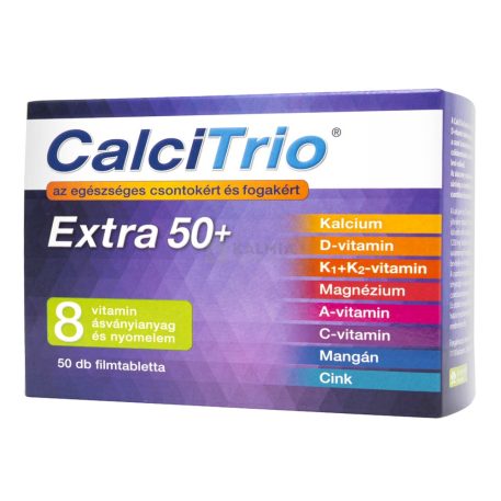 CalciTrio Extra 50+ filmtabletta 50 db
