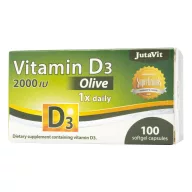 JutaVit D3-vitamin 2000 NE olíva lágykapszula 100 db