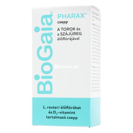 BioGaia Pharax élőflóra és D3-vitamin csepp 6 hónapos kortól 5 ml