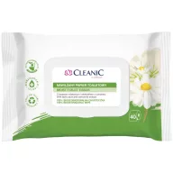   Cleanic biológiailag lebomló kamillás nedves toalettpapír 40 db