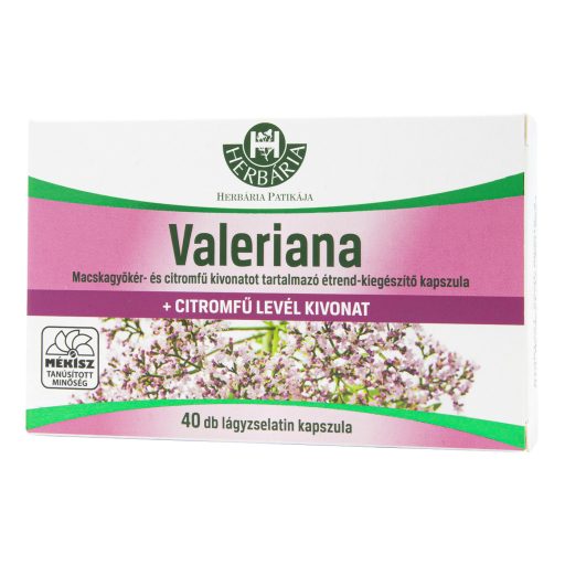 Herbária Valeriana kapszula 40 db