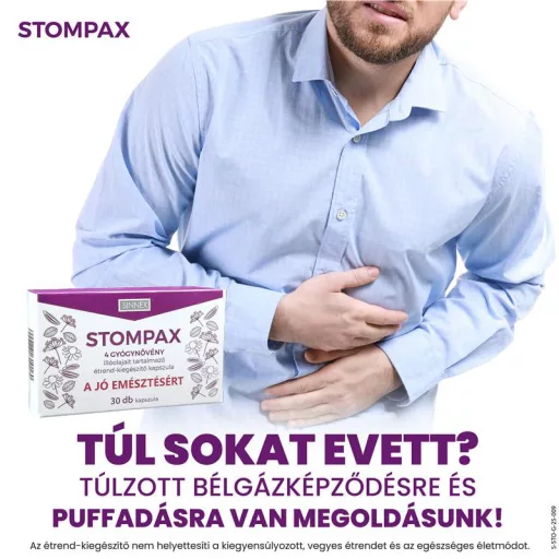 Stompax gyógynövény kapszula 30 db