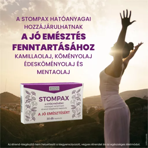 Stompax gyógynövény kapszula 30 db