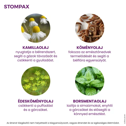 Stompax gyógynövény kapszula 30 db