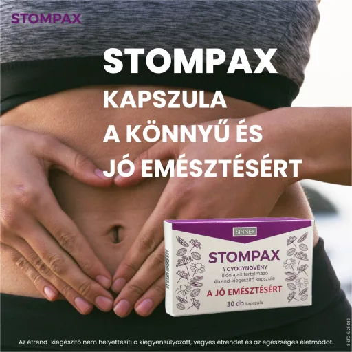 Stompax gyógynövény kapszula 30 db
