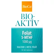 BioCo Bioaktív folát 5-mthf 1000 mcg tabletta 30 db