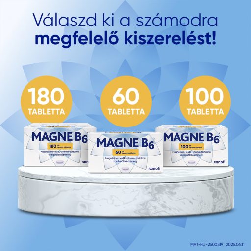 Magne B6 bevont tabletta 180 db