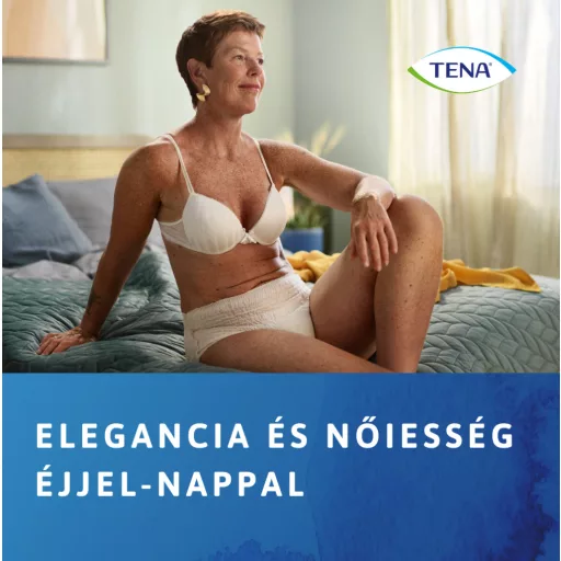 TENA Lady Pants Plus inkontinencia fehérnemű krém M 9 db