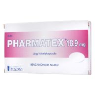 Pharmatex 18,9 mg lágy hüvelykapszula 6 db