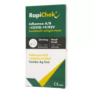   RapiChek influenza A/B/SARS-CoV-2/RSV kombinált antigén-gyorsteszt készlet