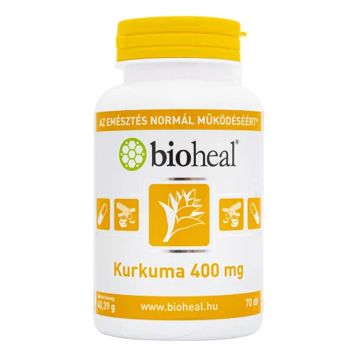 Bioheal Kurkuma 400 mg kapszula 70 db