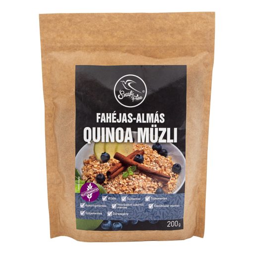 Szafi Free Fahéjas-almás quinoa müzli 200 g