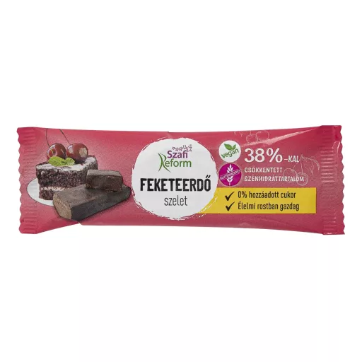 Szafi Reform csokiszelet - feketeerdő 25g