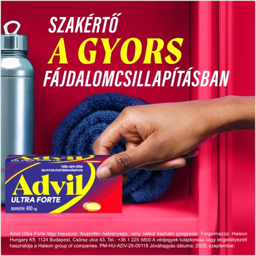 Advil Ultra Forte lágy kapszula 10 db