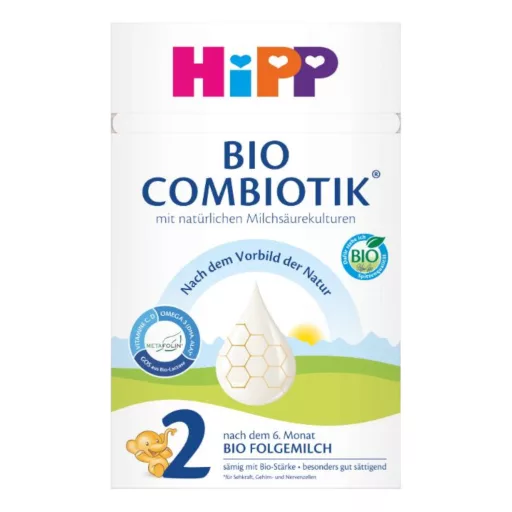 Hipp 2 Bio Combiotik tejalapú anyatej-kiegészítő tápszer 600 g