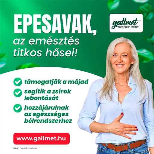 Gallmet Natural epesav kapszula 30 db