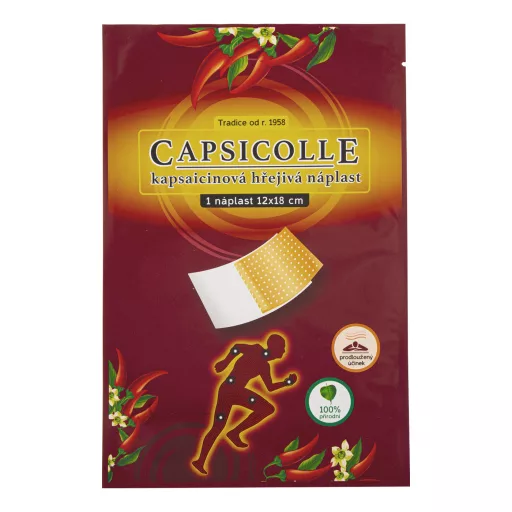 Capsicolle Capsaicin melegítő tapasz 12 x 18 cm 1 db