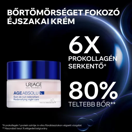 Uriage Age Absolu ránctalanító éjszakai krém maszk 50 ml