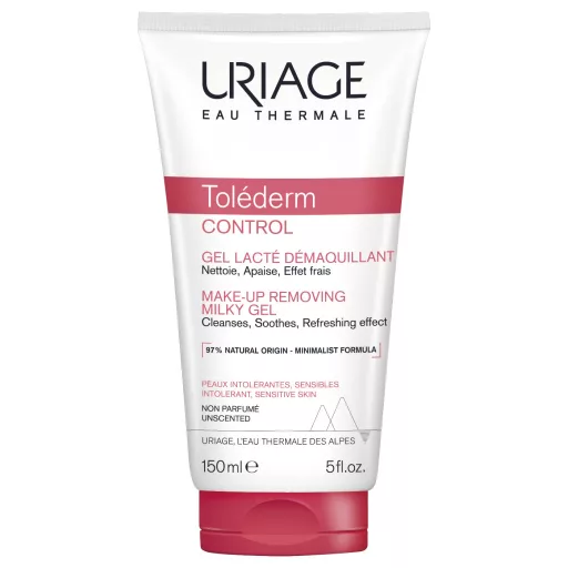 Uriage Toléderm Control sminklemosó tej gél 150 ml