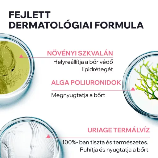 Uriage Toléderm Control sminklemosó tej gél 150 ml