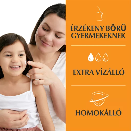 Eucerin Sun Kids Sensitive Protect Dry Touch gyermek napozó gél-krém SPF50+ 200 ml