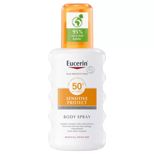 Eucerin Sun Sensitive Protect napozó spray SPF50+ 200 ml