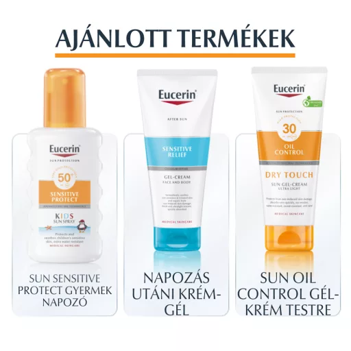 Eucerin Sun Sensitive Protect napozó spray SPF50+ 200 ml