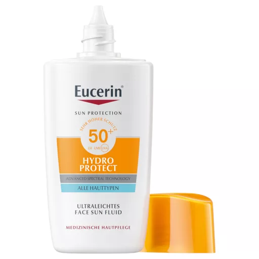 Eucerin Sun Hydro-Protect ultra könnyű napozó fluid arcra SPF50+ 50 ml