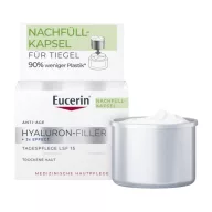   Eucerin Hyaluron-Filler ráncfeltöltő nappali arckrém SPF15 öko-utántöltő 50 ml