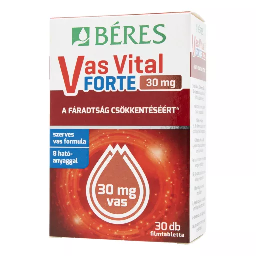 Béres Vas Vital Forte 30 mg filmtabletta 30 db