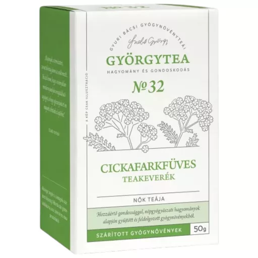 Györgytea cickafarkfüves szálas teakeverék - nők teája 50 g