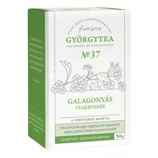 Györgytea galagonyás szálas teakeverék - a vérnyomás barátja 50 g