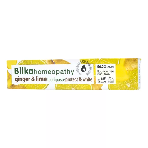 Bilka Homeopátiás fogkrém gyömbér-lime 75 ml