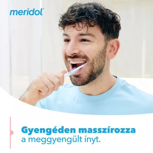 Meridol Complete Care lágy fogkefe