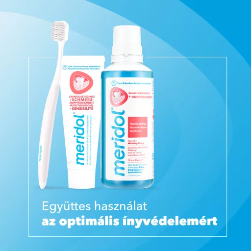 Meridol Complete Care lágy fogkefe