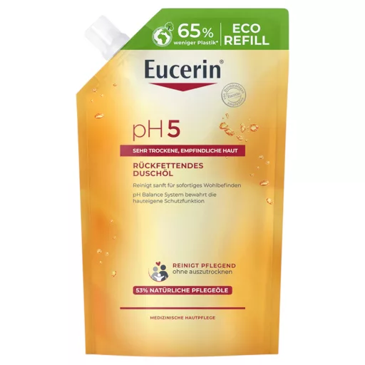 Eucerin pH5 olajtusfürdő öko-utántöltő 400 ml 