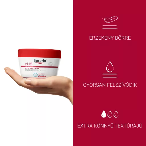 Eucerin pH5 extra könnyű intenzív gél-krém 350 ml