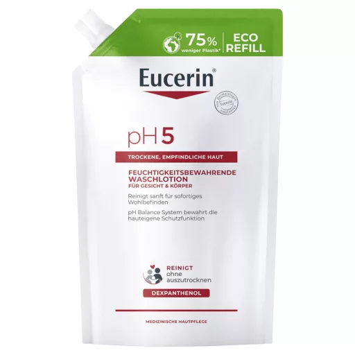 Eucerin pH5 folyékony mosakodószer öko-utántöltő 750 ml