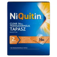 NiQuitin Clear 14 mg transzdermális tapasz 7 db