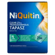 NiQuitin Clear 21 mg transzdermális tapasz 7 db