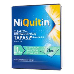 NiQuitin Clear 21 mg transzdermális tapasz 7 db