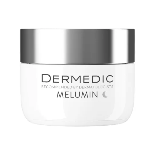Dermedic Melumin pigmentfoltok elleni éjszakai anti-aging arckrém 50 ml