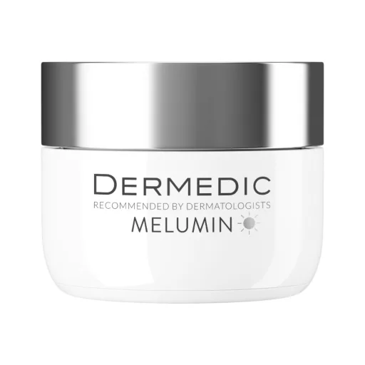 Dermedic Melumin pigmentfoltok elleni nappali anti-aging SPF 50+ arckrém 50 ml