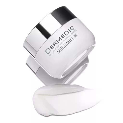 Dermedic Melumin pigmentfoltok elleni nappali anti-aging SPF 50+ arckrém 50 ml