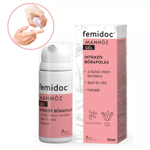Uroexpress Femidoc Mannóz intim gél 30 ml