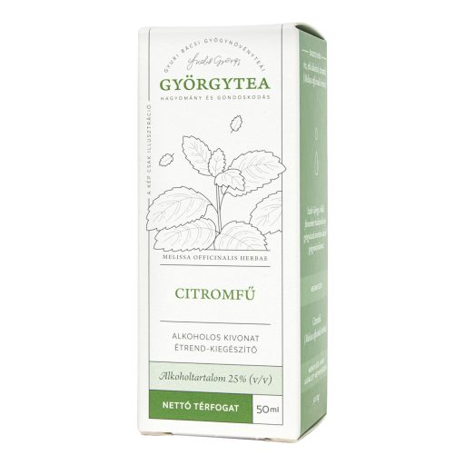 Györgytea Citromfű alkoholos kivonat 50 ml