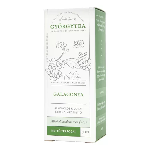 Györgytea Galagonya alkoholos kivonat 50 ml
