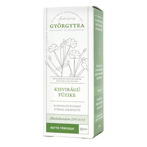 Györgytea Kisvirágú füzike alkoholos kivonat 50 ml